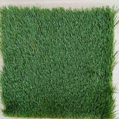 8800 Dtex 40mm পিল উচ্চতা গরম গলিত ফ্যাব্রিক ব্যাকিং ল্যান্ডস্কেপ কৃত্রিম ঘাস 4 রঙের মধ্যে