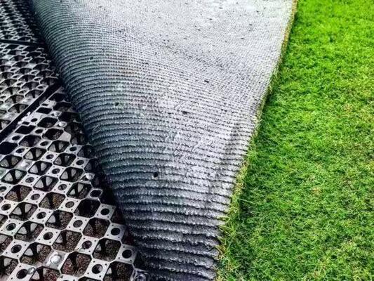 30mm Thickness Plastic Material Drainage Board Laying Under Landscape Artificial Grass